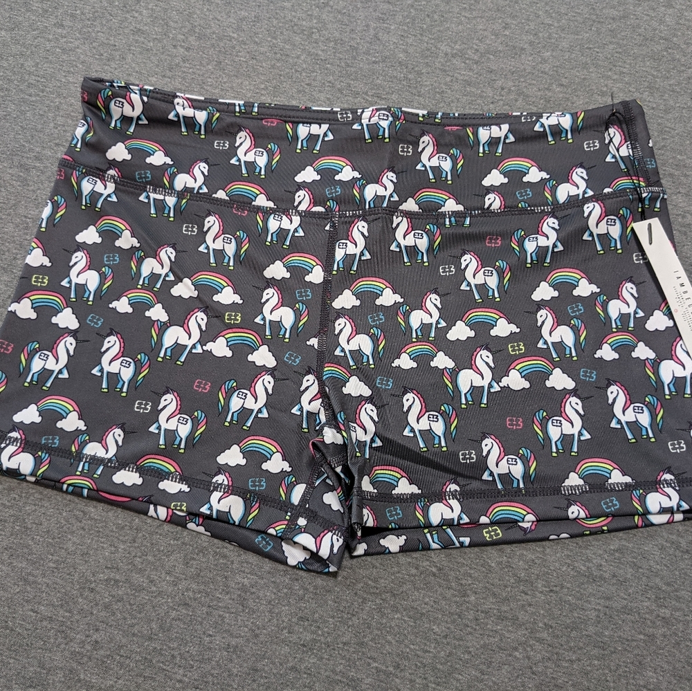 NWT unicorns and rainbows Shorts, XL